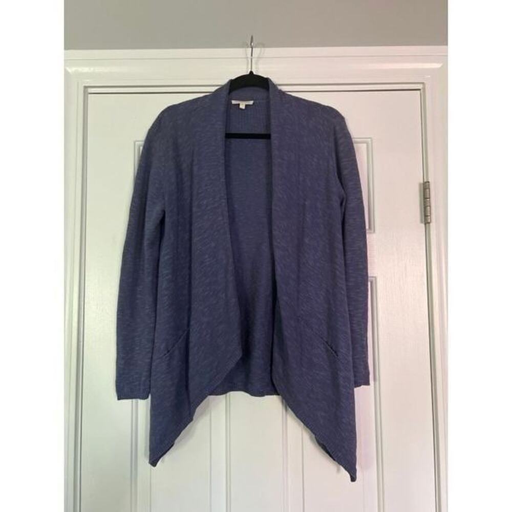 Eileen Fischer Cardigan purple sweater size small